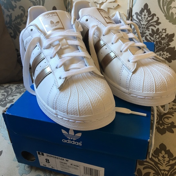 adidas gazelle silver green womens Adidas Superstar White Metallic Gold sneaker Shoes